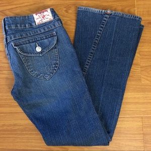 True Religion Joey 30 Jean Flare Leg